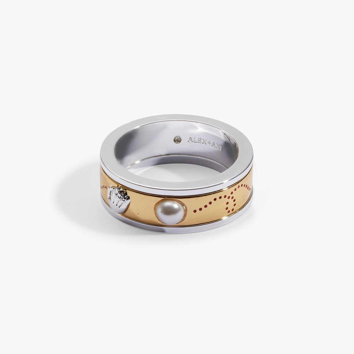 Alex and Ani Baseball Fidget Ring