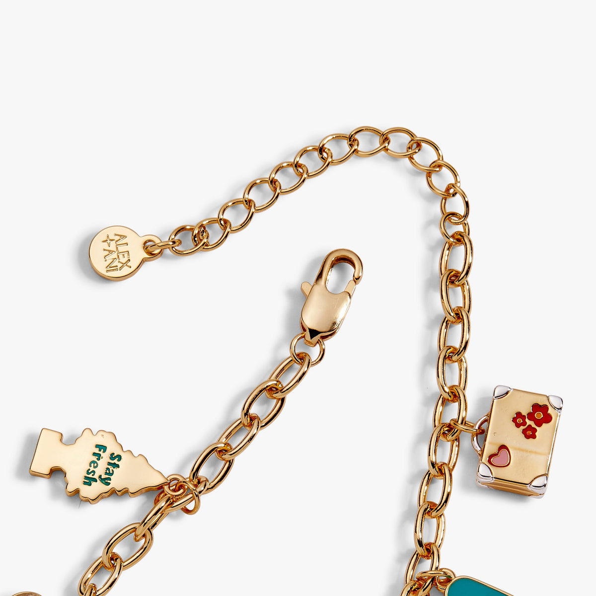 Alex and Ani Road Trip Multi-Charm Bracelet