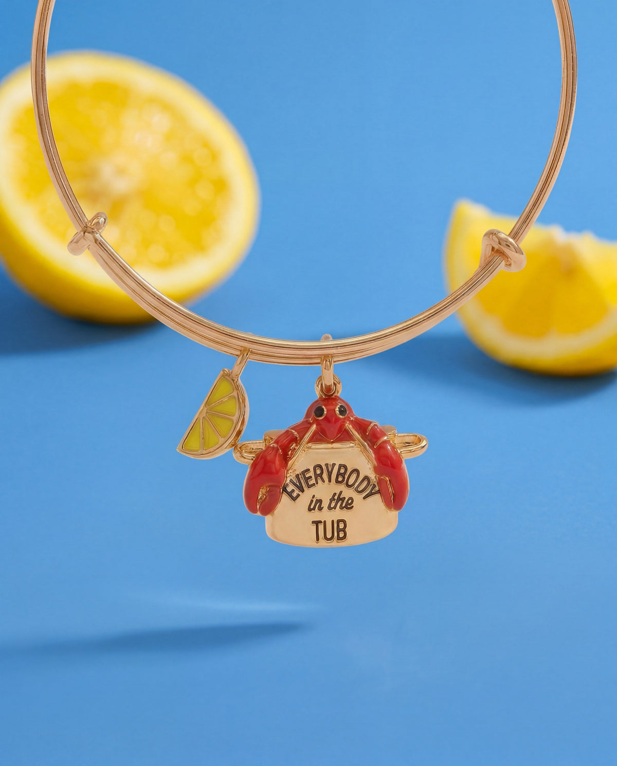 Alex and Ani Lobster Boil 'Everybody In The Tub' Charm Bangle