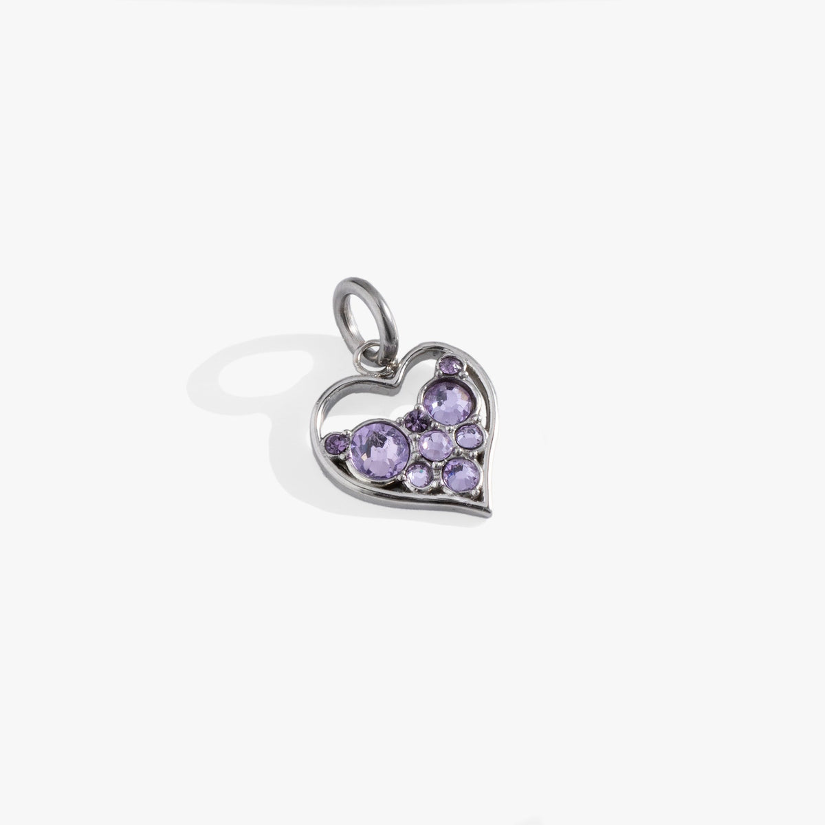 Alex and Ani Crystal Heart Interchangeable Charm