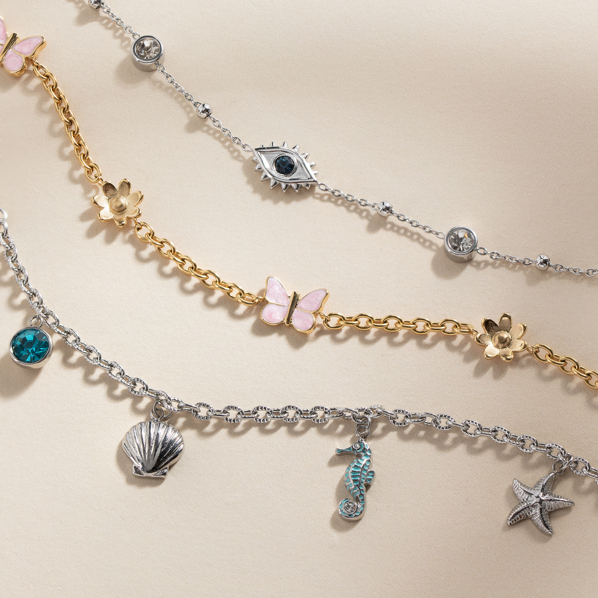Alex and Ani Seaside Anklet
