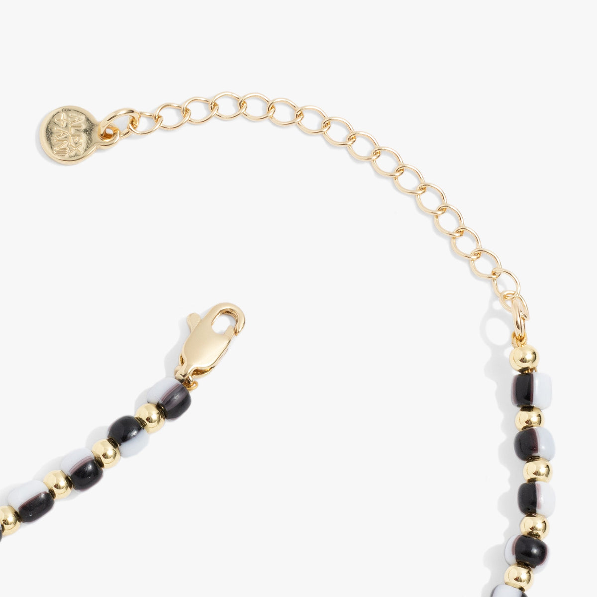 Alex and Ani Toile Beaded Palm Pendant Necklace
