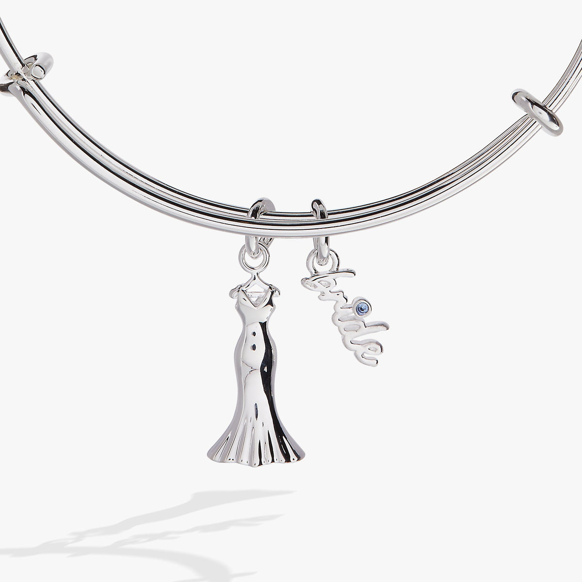 Alex and Ani Bridal Gown Duo Charm Bangle