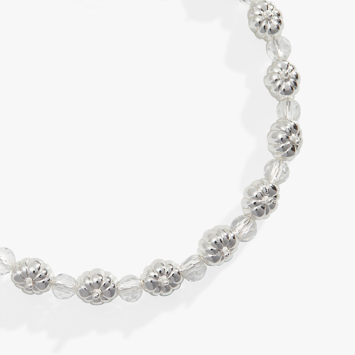 Alex and Ani Pumpkin + Crystal Beaded Bangle