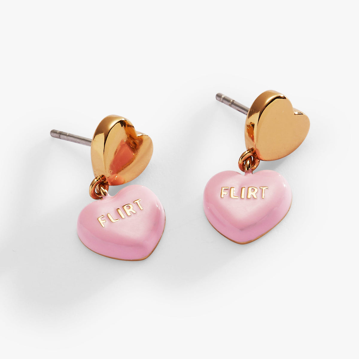 Alex and Ani Sweethearts Tough Questions-drop earring flirt