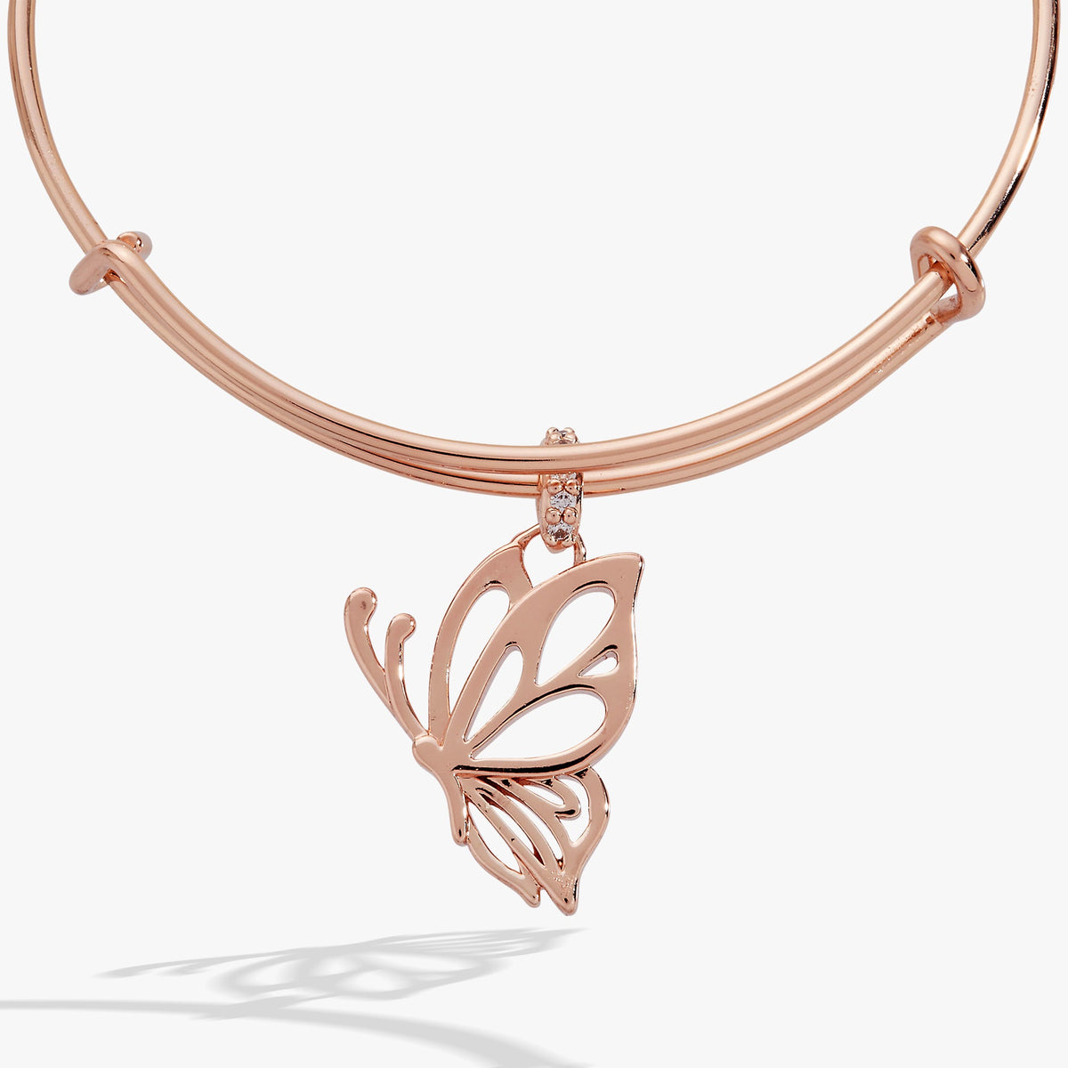 Alex and Ani Goliath Openwork Butterfly Bangle