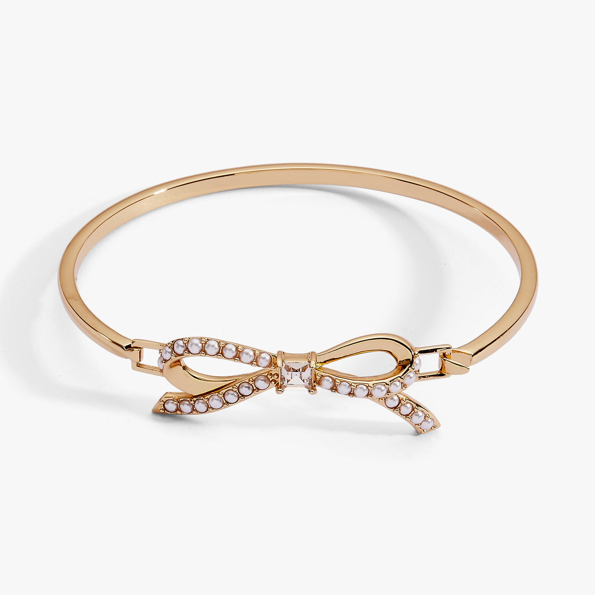 Alex and Ani Pearl Coquette Tension Bangle
