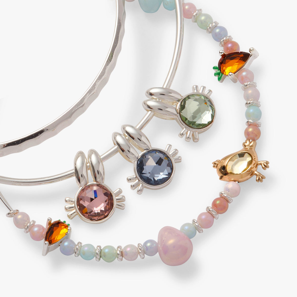 Alex and Ani Easter Charm Bangles, Set of 3