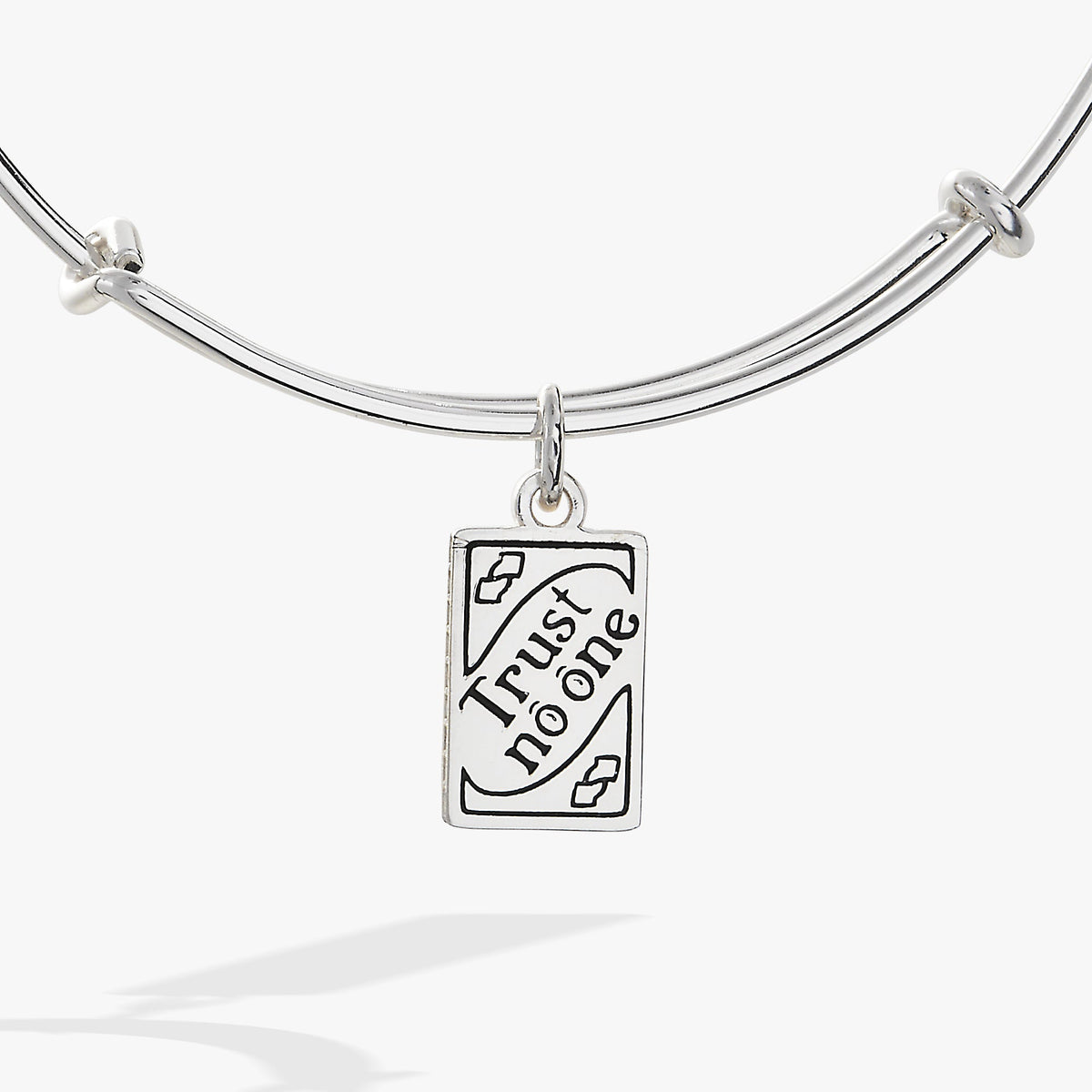 Alex and Ani UNO™ “Trust No One” Charm Bangle