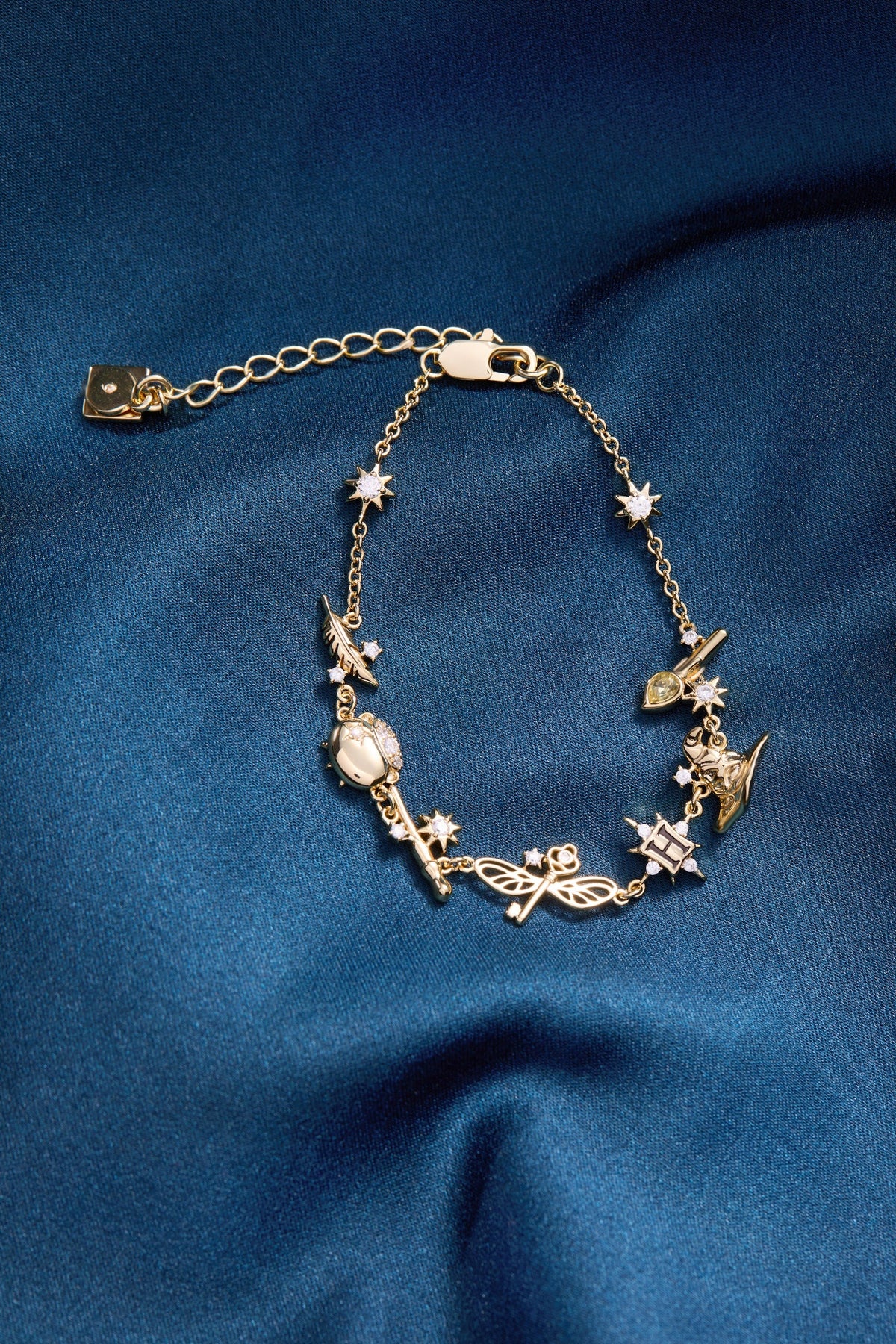 Alex and Ani Harry Potter™ Mixed Icon Inline Charm Bracelet