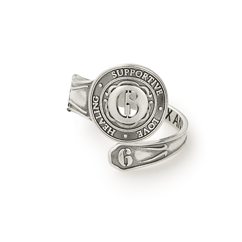 Alex and Ani Number 6 Spoon Ring - Alex and Ani