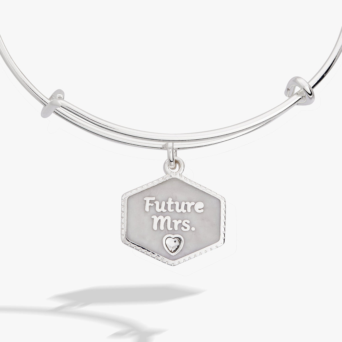 Alex and Ani “Future Mrs.” Bridal Charm Bangle – Engagement Gift Jewelry