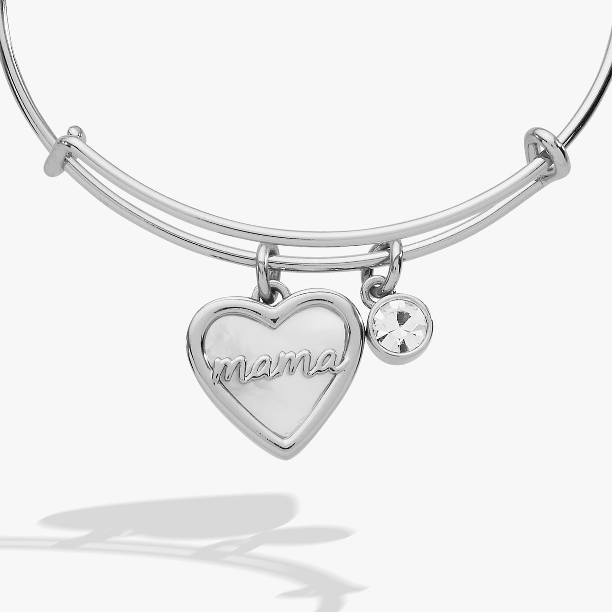 Alex and Ani BILY Mama MOP Heart EWB Duo