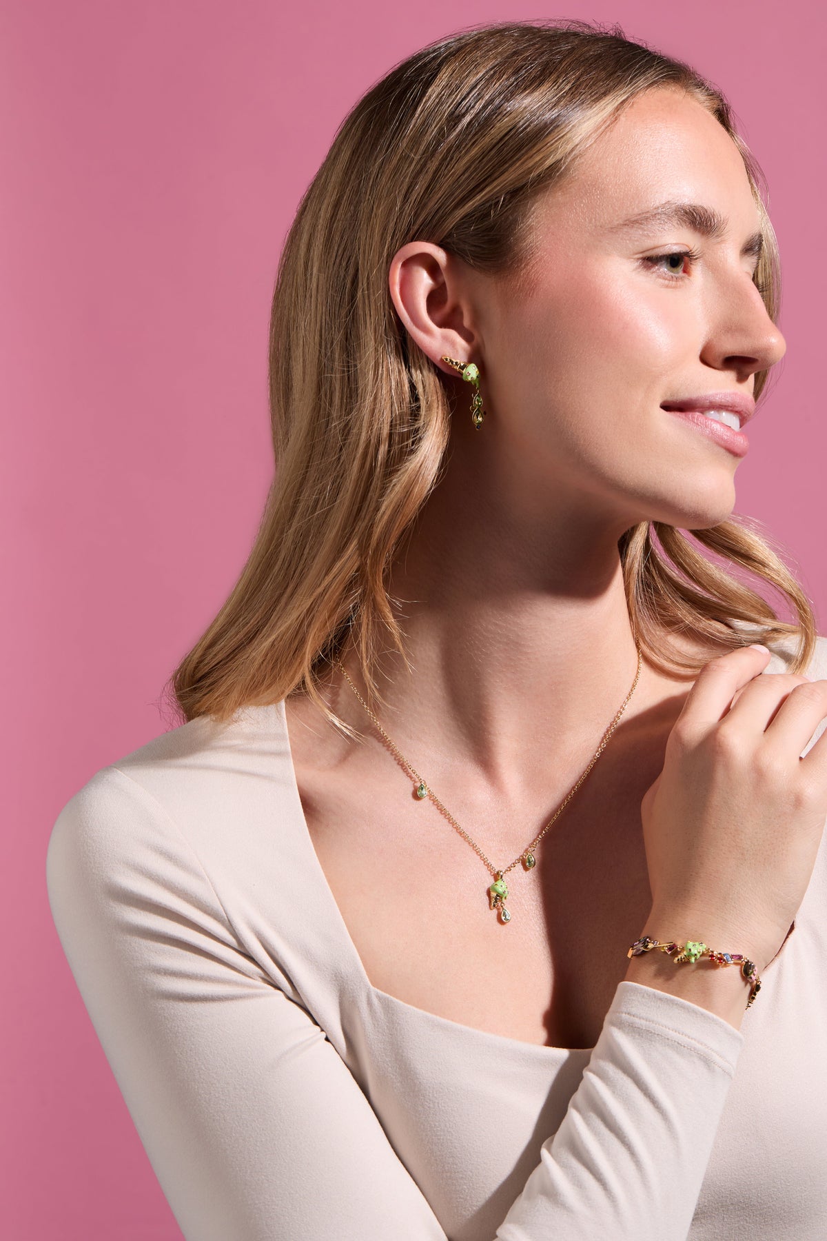 Alex and Ani Ice Cream Pendant