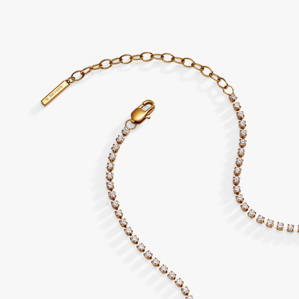 Alex and Ani Babe Tennis Chain Necklace
