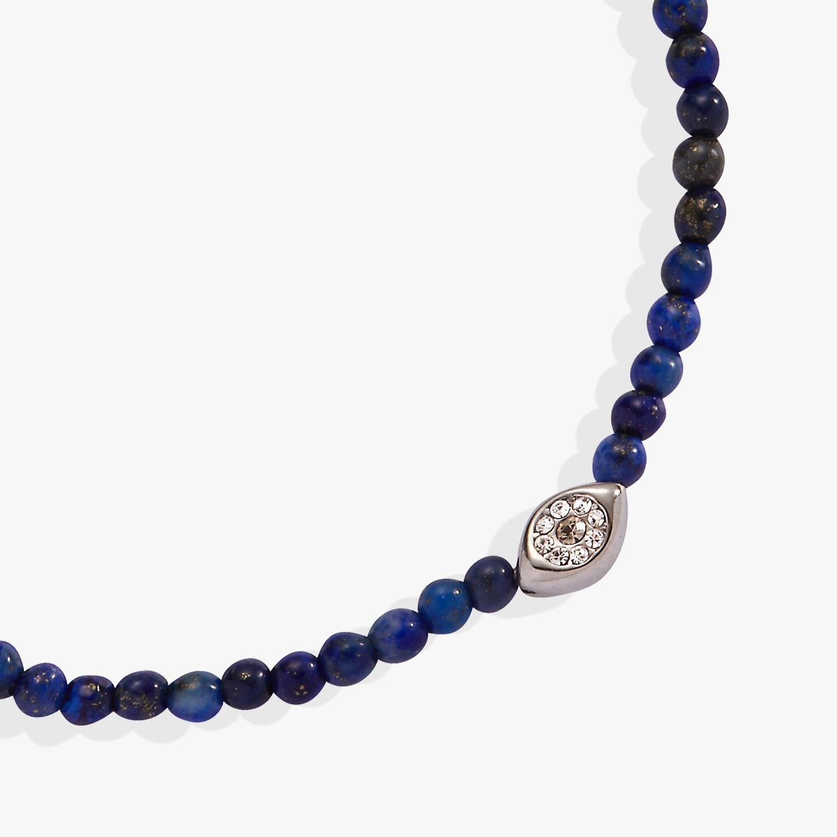Alex and Ani Lapis Evil Eye Mini Stretch Bracelet