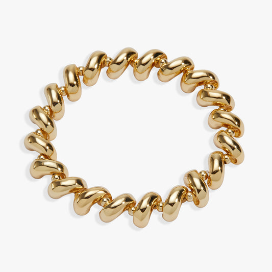Alex and Ani Pasta Girl Macaroni Stretch Bracelet