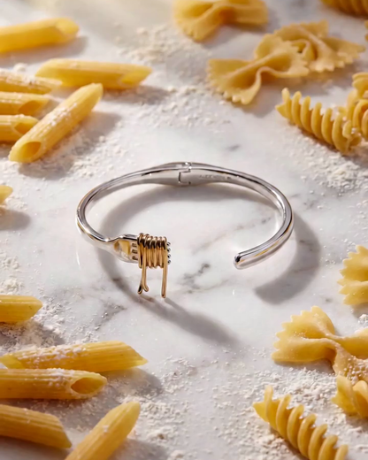 Alex and Ani Pasta Girl Spaghetti Fork Cuff