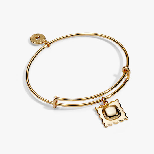 Alex and Ani Pasta Girl 'Anything is Pastable' Ravioli Charm Bangle