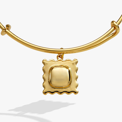 Alex and Ani Pasta Girl 'Anything is Pastable' Ravioli Charm Bangle
