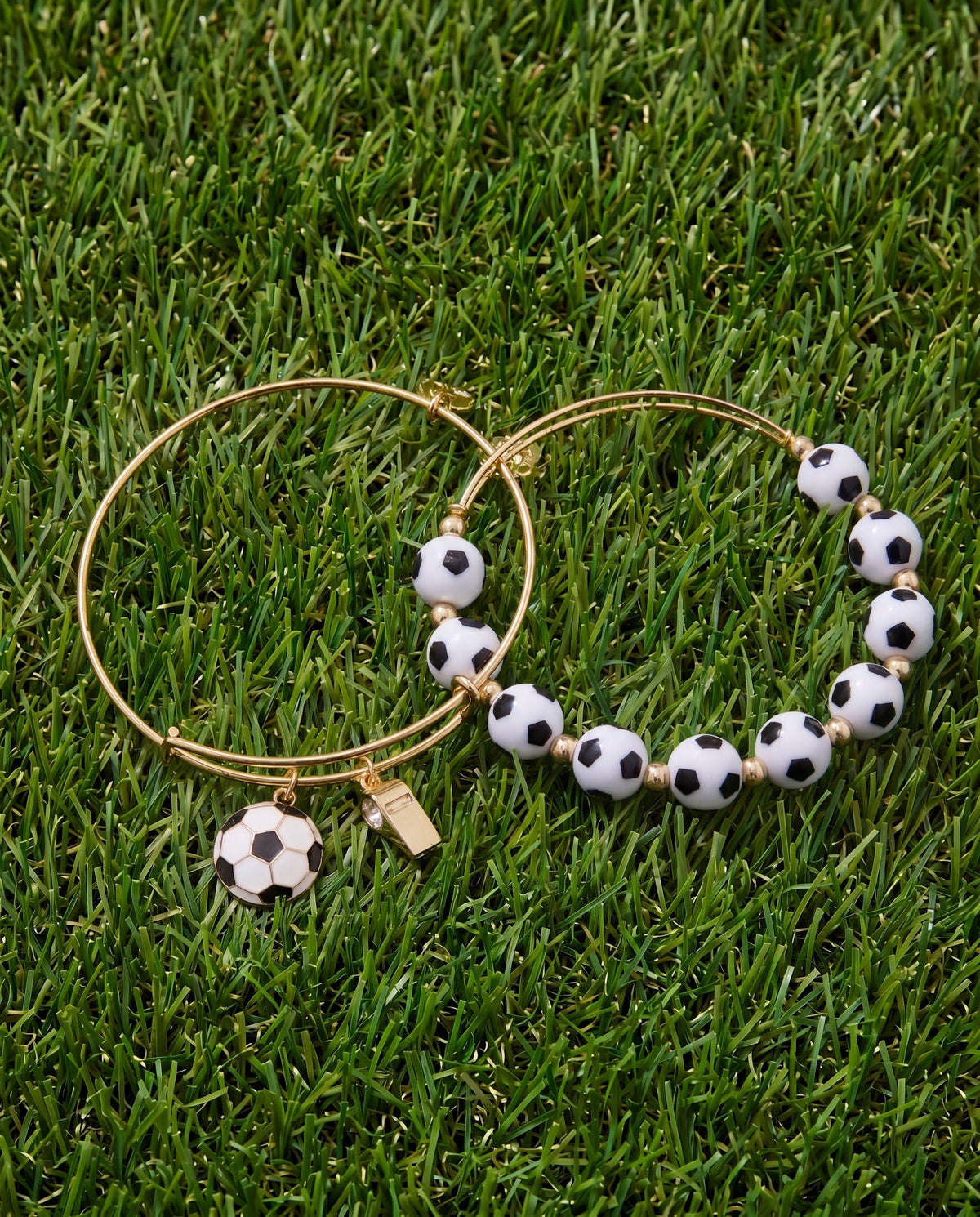Alex and Ani Soccer & Whistle Charm Bangle