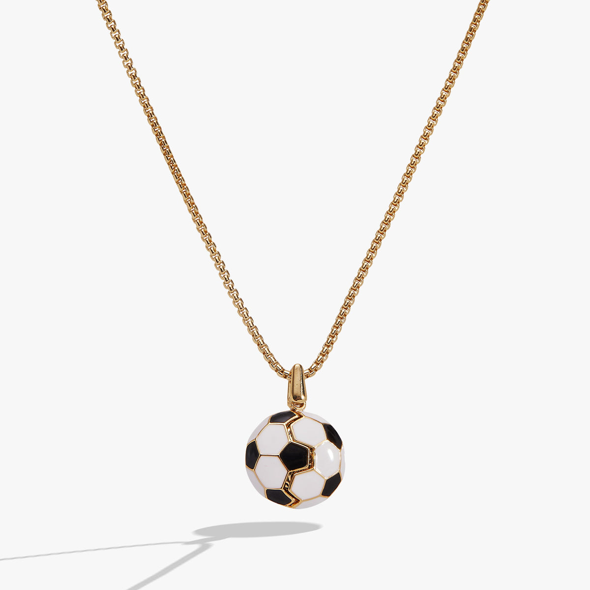 Alex and Ani Soccer Ball "Control The Ball, Command The Game" Locket Necklace