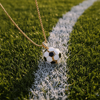 Alex and Ani Soccer Ball "Control The Ball, Command The Game" Locket Necklace