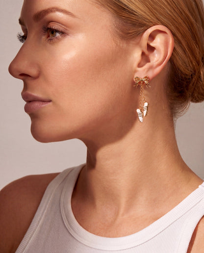 Alex and Ani Soccer Cleats Earrings