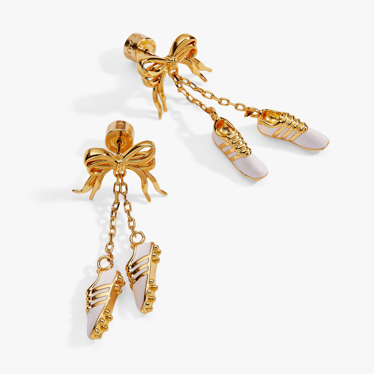 Alex and Ani Soccer Cleats Earrings