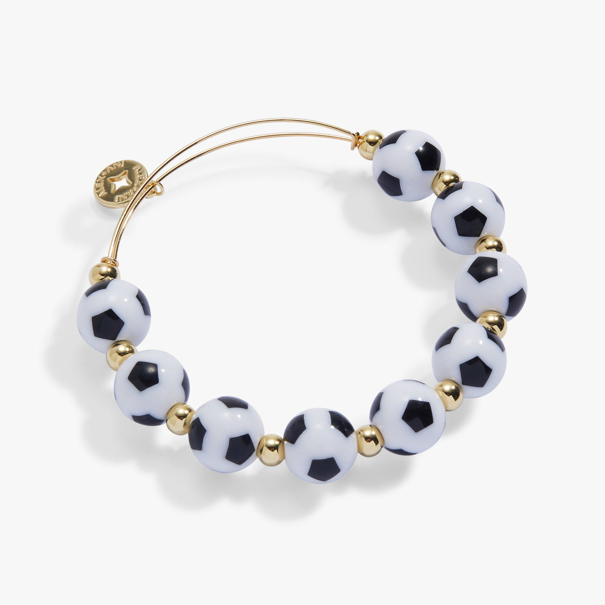 Alex and Ani Soccer Beaded Bangle - Oversized