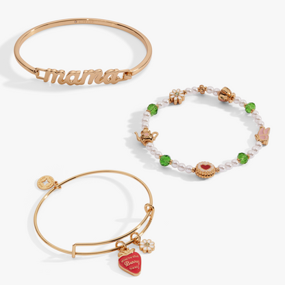 Alex and Ani Berry Best Mama Bracelet Bundle
