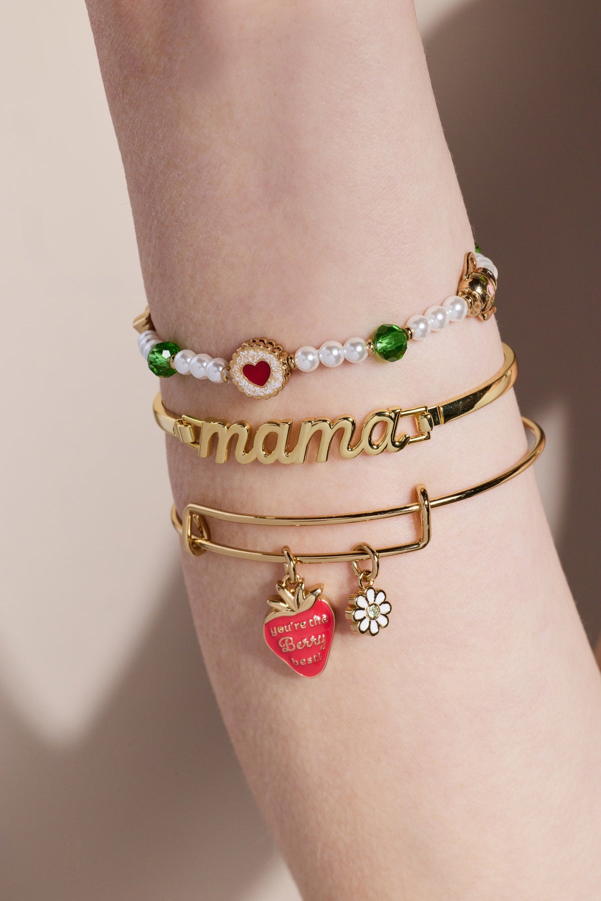 Alex and Ani Berry Best Mama Bracelet Bundle