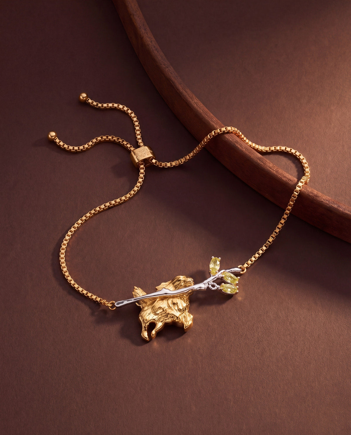 Alex and Ani Golden Retriever Bracelet