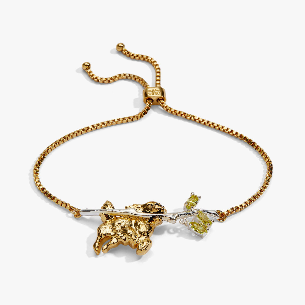 Alex and Ani Golden Retriever Bracelet