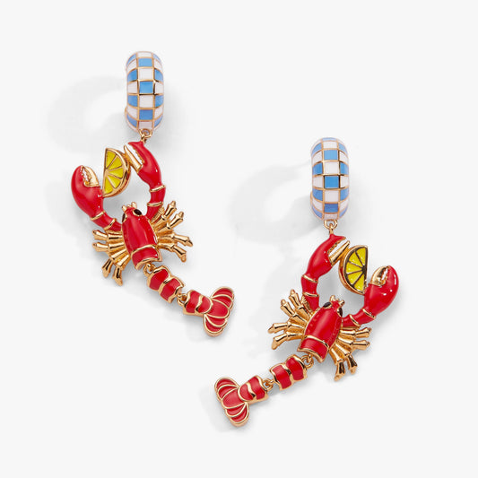 Alex and Ani Lobster Boil Statement Earring
