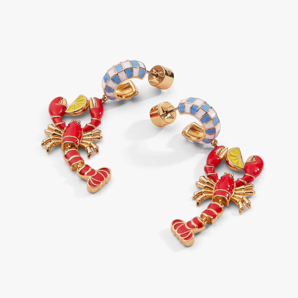 Alex and Ani Lobster Boil Statement Earring