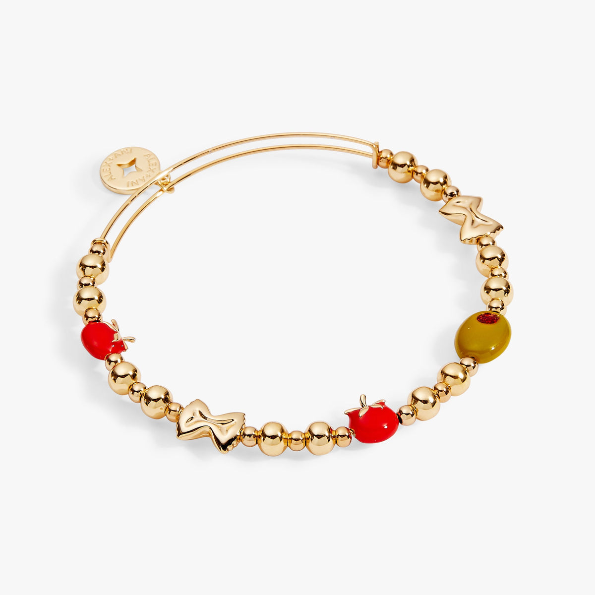 Alex and Ani Pasta Girl Beaded Bangle