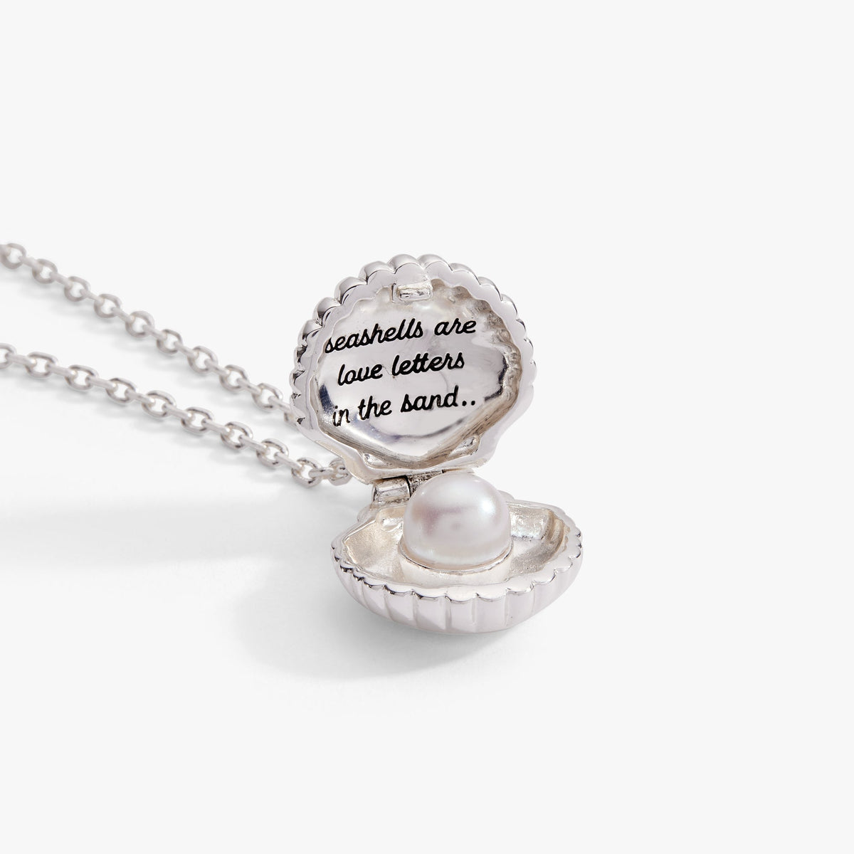Alex and Ani Salt + Sea 'Seashells Are Love Letters In The Sand' Seashell Locket Pendant