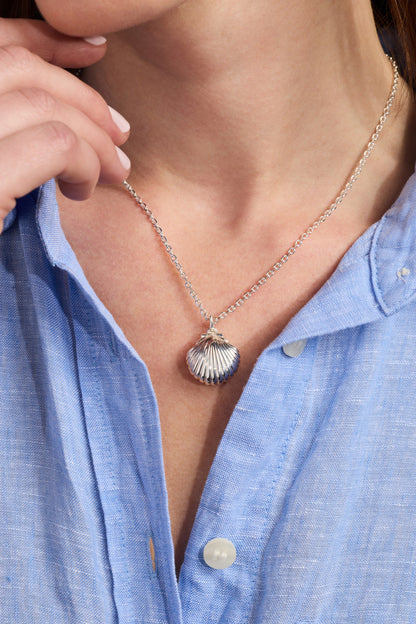 Alex and Ani Salt + Sea 'Seashells Are Love Letters In The Sand' Seashell Locket Pendant