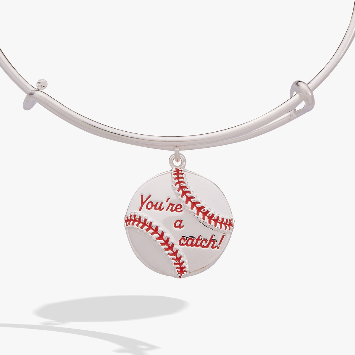 Alex and Ani "You're a Catch" Charm Bangle