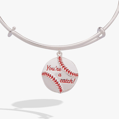 Alex and Ani "You're a Catch" Charm Bangle