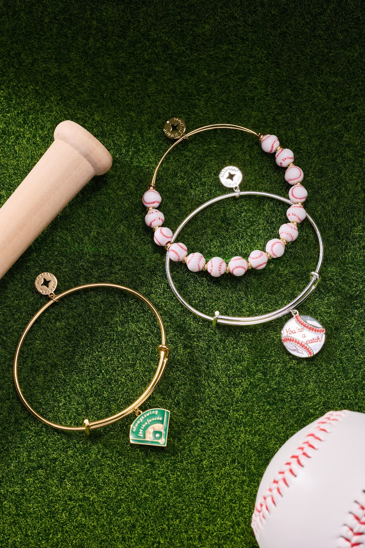 Alex and Ani "You're a Catch" Charm Bangle