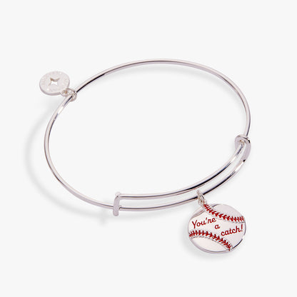 Alex and Ani "You're a Catch" Charm Bangle