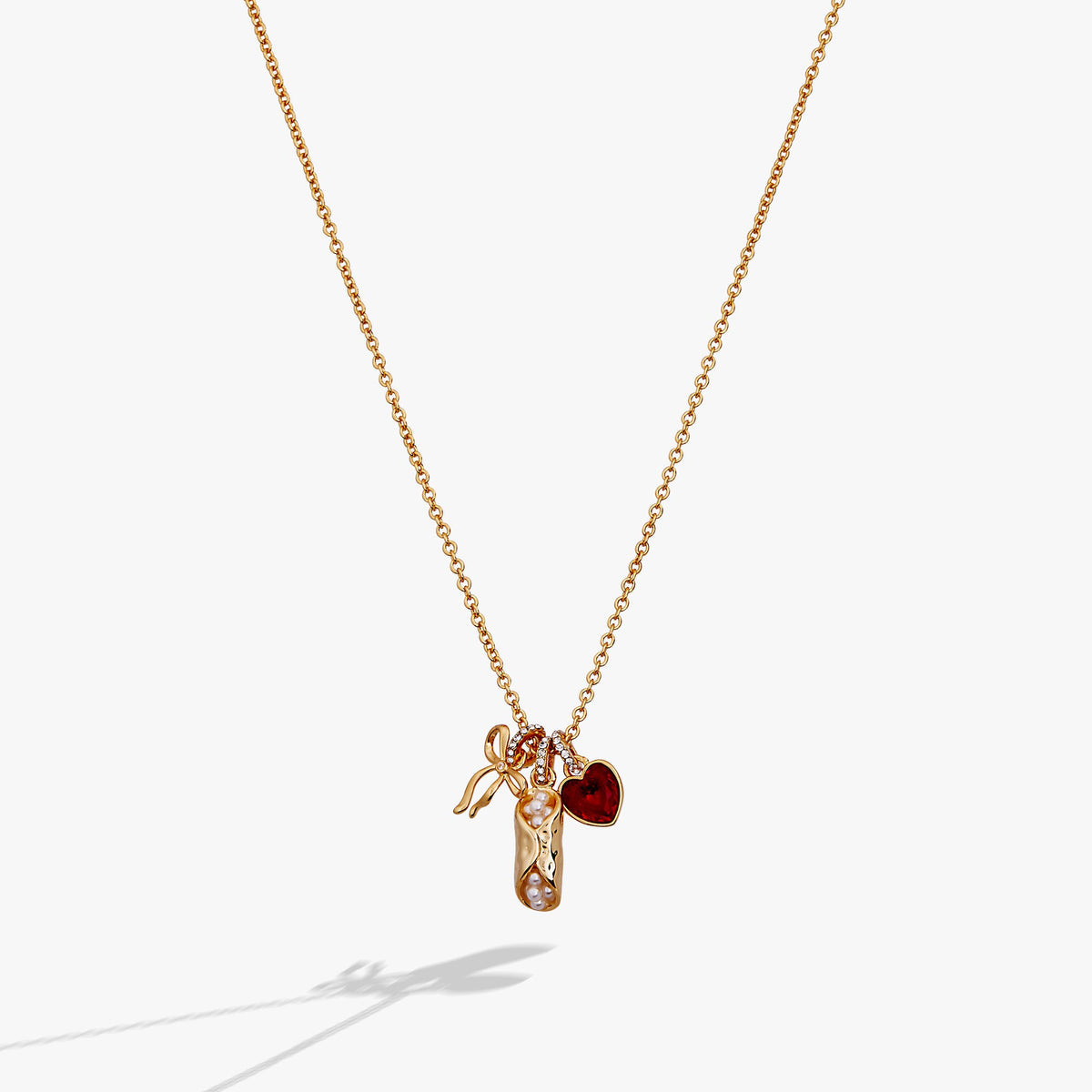 Alex and Ani There Cannoli Be You Multi Charm Cluster Necklace