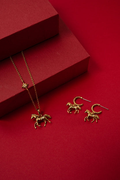 Alex and Ani Horse Pendant
