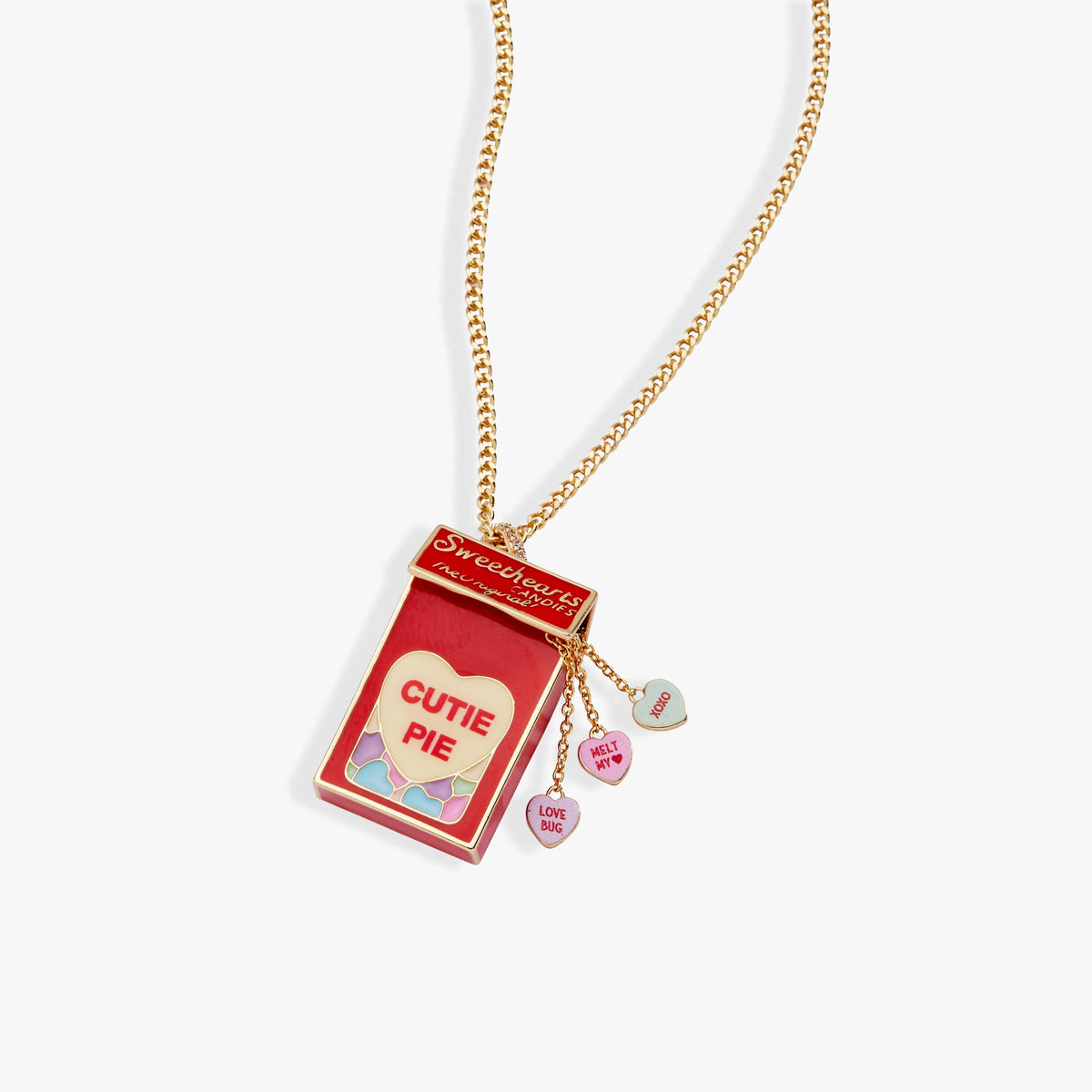 Alex and Ani Sweethearts® Box Pendant Necklace