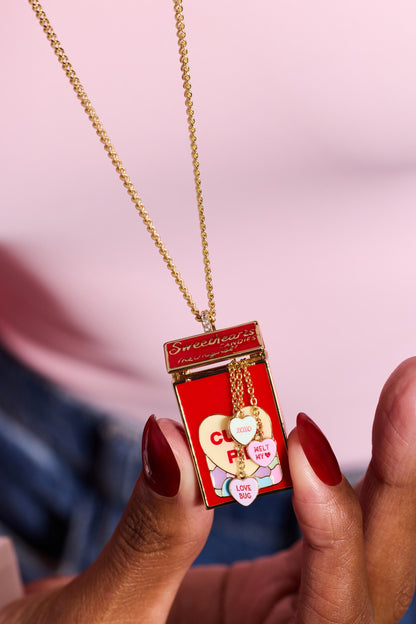 Alex and Ani Sweethearts® Box Pendant Necklace