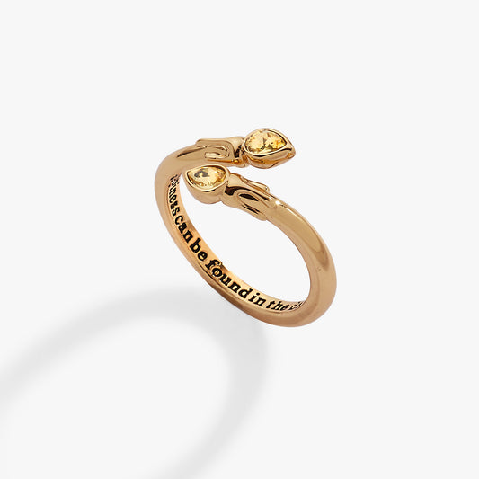 Alex and Ani Harry Potter™ Great Hall Candle wrap ring