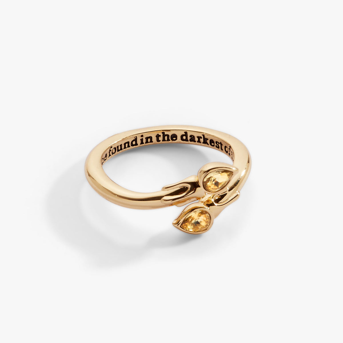 Alex and Ani Harry Potter™ Great Hall Candle wrap ring