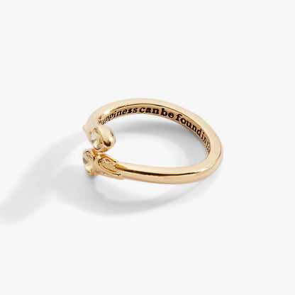 Alex and Ani Harry Potter™ Great Hall Candle wrap ring